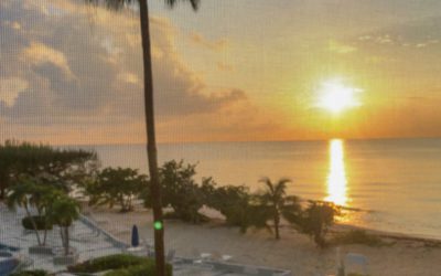 …Taking in Our New View in Grand Cayman