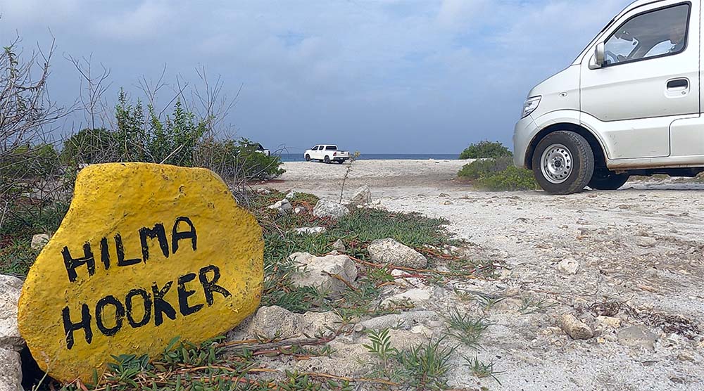 Hilma Hooker Dive Site Marker